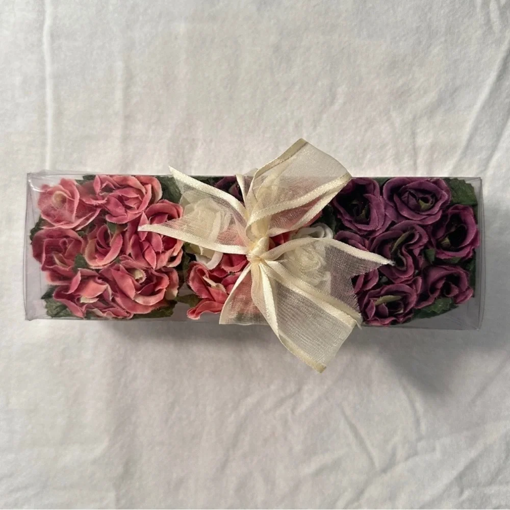 Miniature Terracotta Potted Rose Arrangements